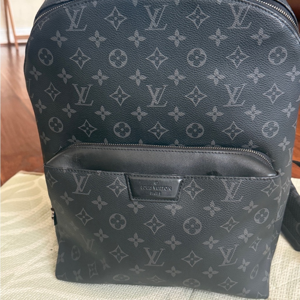 Louis Vuitton Black Monogram Men's Backpack